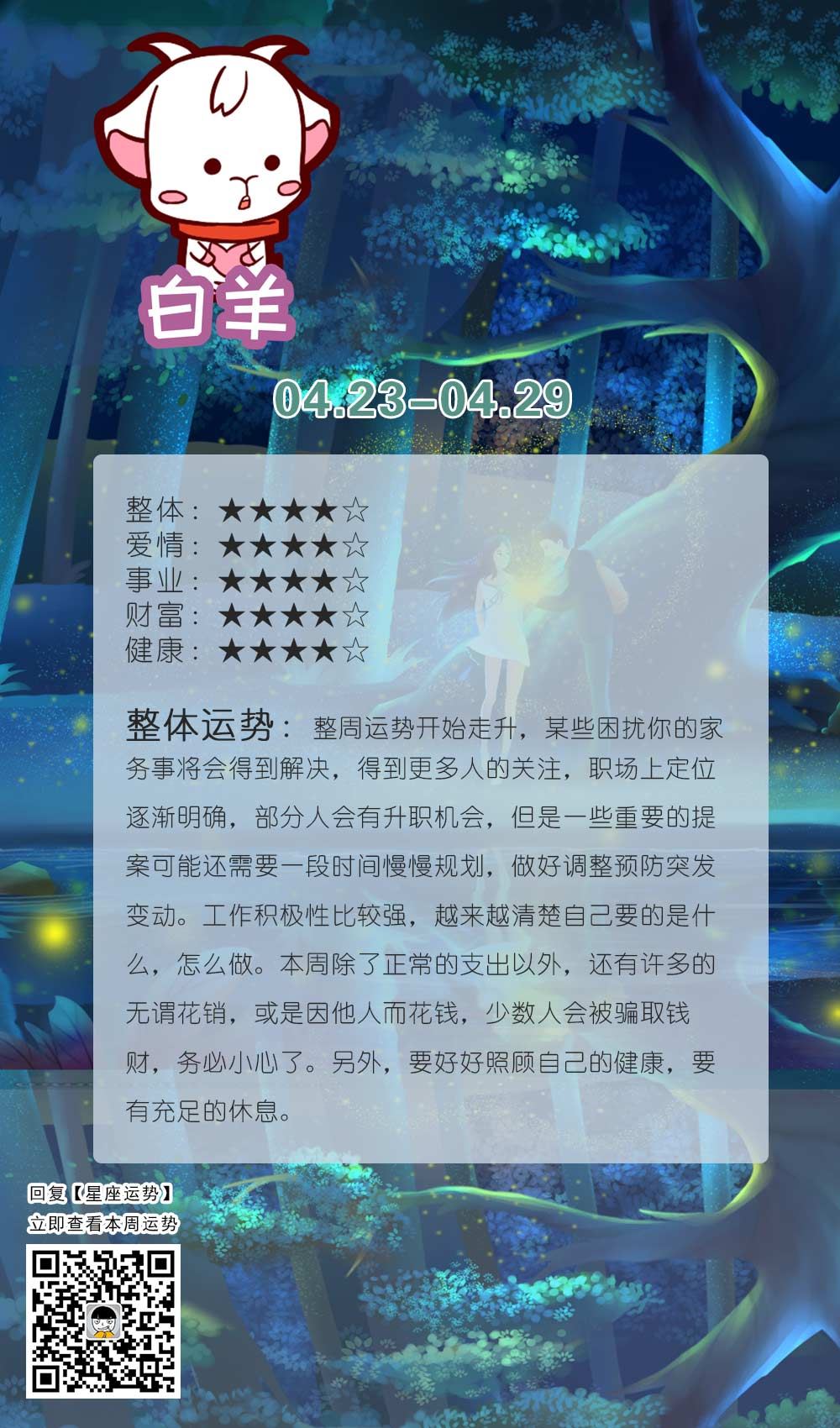 白羊座本周运势【2018.04.23-04.29】