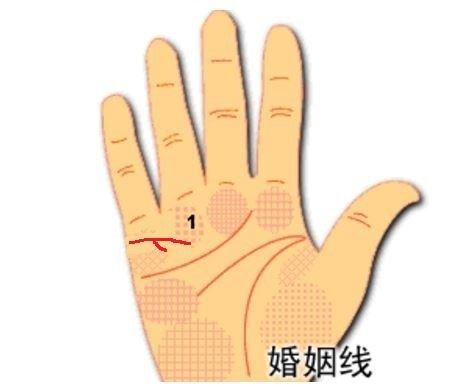一,手相婚姻线图解分析
