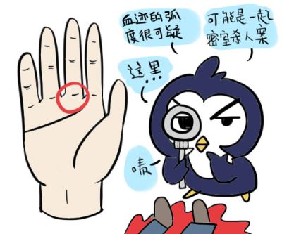 手掌星纹看今生运势