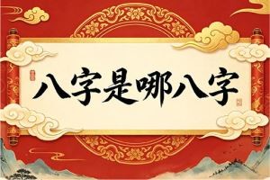 八字是哪八字