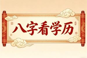 八字看学历