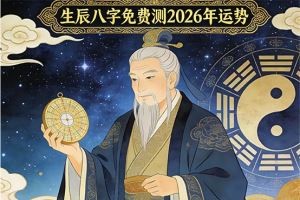生辰八字免费测2026年运势