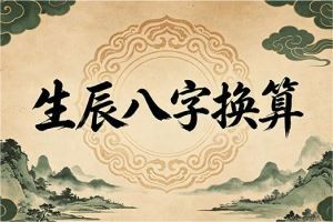 生辰八字换算