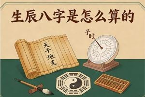 生辰八字是怎么算的