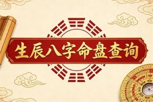 生辰八字命盘查询