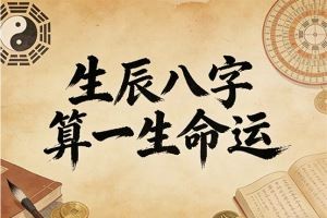 生辰八字算一生命运