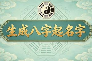 生成八字起名字