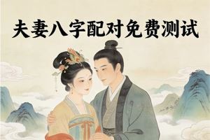 夫妻八字配对免费测试