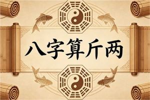 八字算斤两