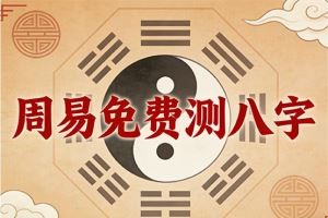 周易免费测八字