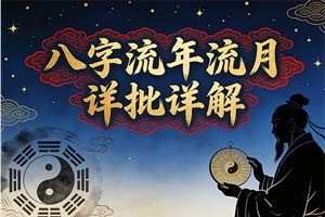 八字流年流月详批详解
