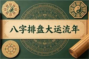 八字排盘大运流年