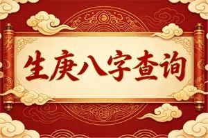 生庚八字查询