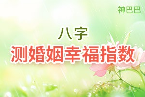 八字测婚姻幸福指数