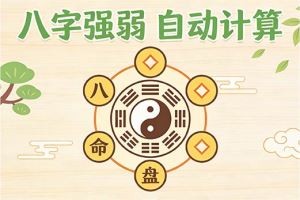 八字强弱 自动计算