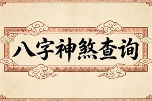 八字神煞查询