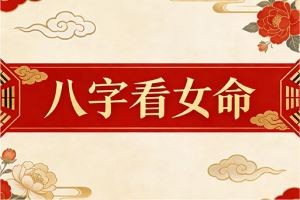 八字看女命