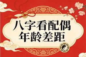 八字看配偶年龄差距