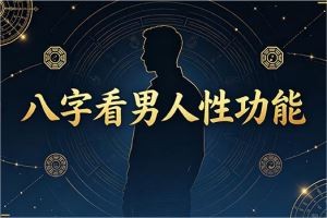 八字看男人性功能