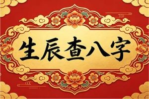 生辰查八字