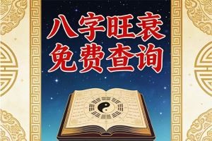 八字旺衰免费查询