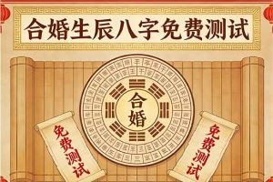 合婚生辰八字免费测试