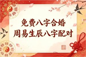 免费八字合婚周易生辰八字配对
