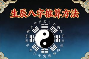 生辰八字推算方法