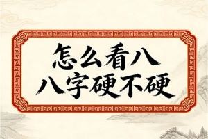 怎么看八字硬不硬