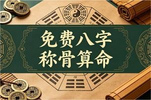 免费八字称骨算命
