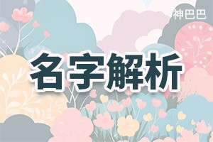 名字好坏测试