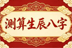 测算生辰八字