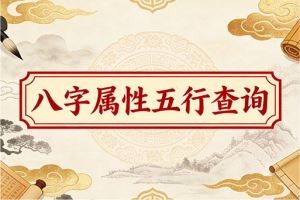 八字属性五行查询