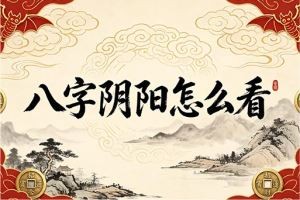 八字阴阳怎么看