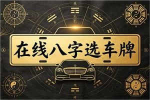 在线八字选车牌