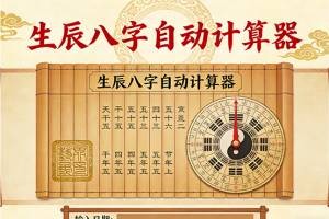 生辰八字自动计算器