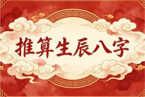 推算生辰八字