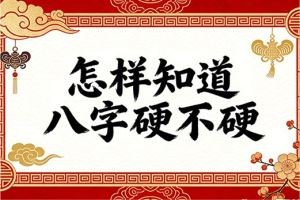 怎样知道八字硬不硬