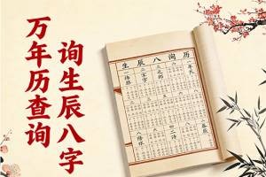 万年历查询生辰八字