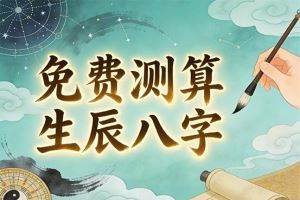 免费测算生辰八字