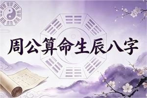 周公算命生辰八字