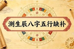 测生辰八字五行缺补
