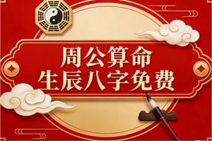 周公算命生辰八字免费
