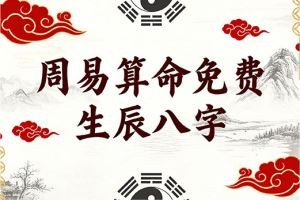 周易算命免费 生辰八字