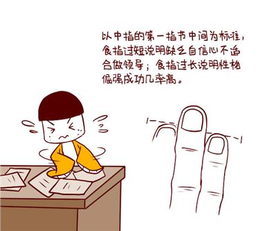 手指长短看性格命运