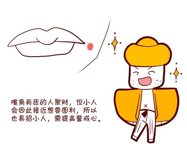 痣相图解：面部招小人的痣长在哪里？