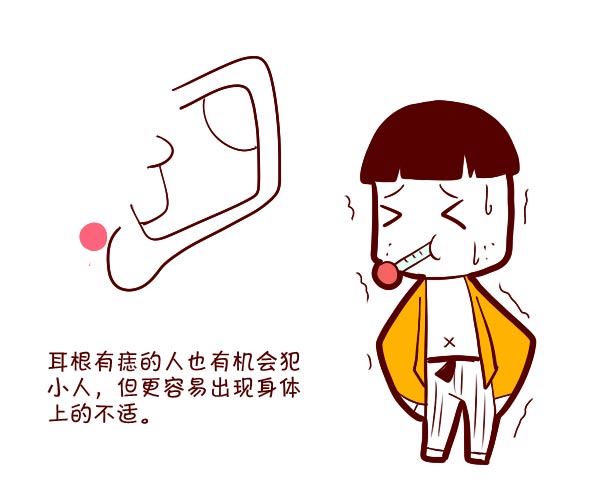 痣相图解：面部招小人的痣长在哪里？