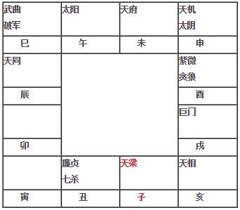 紫微斗数教程 天梁在子坐命宫天梁在子入命 神巴巴星座网