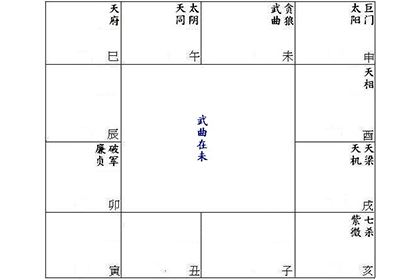 紫微命盘解析武曲 贪狼在未宫 神巴巴测试网 紫微命盘解析武曲 贪狼在未宫 神巴巴测试网